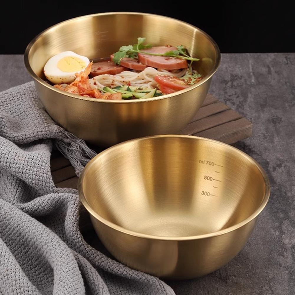 Tazón para ensalada de acero i - Food Storage Meals reseña y precio