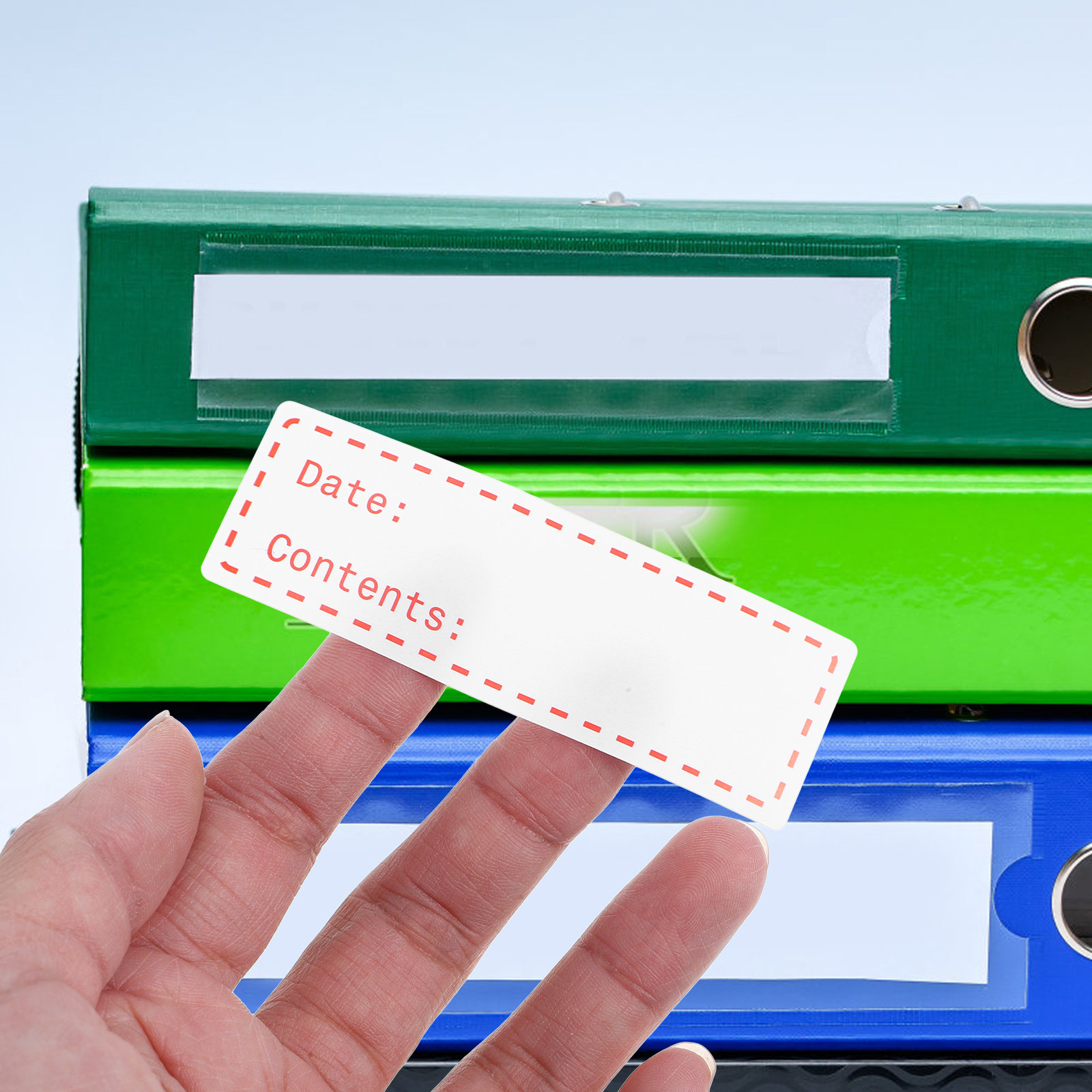 3 rollos de etiquetas adhesiva - Food Storage Labels reseña y precio
