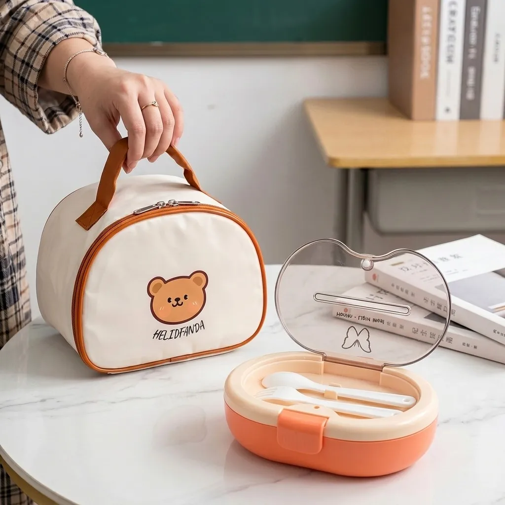 Caja Bento de Plástico con Cub - Food Storage With Dividers reseña y precio