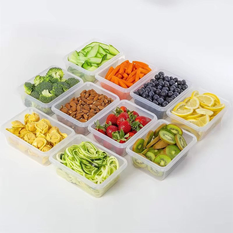 Juego de 10 recipientes de alm - Food Storage Labels reseña y precio